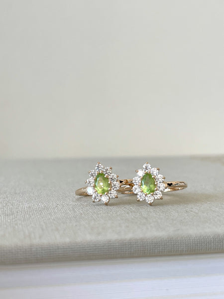 Bague Merveille péridot - taille 58