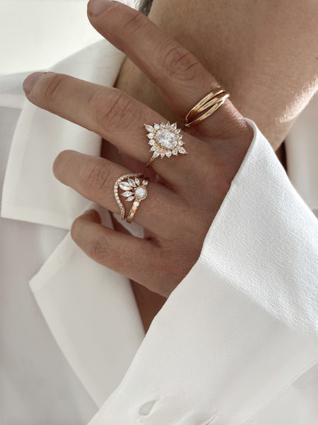 Bague Comète