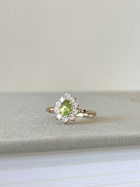 Bague Merveille péridot - taille 58