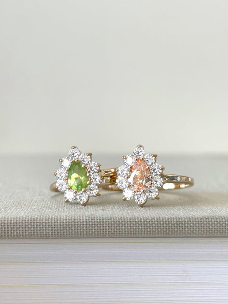 Bague Merveille péridot - taille 58