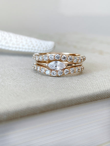 Bague Féminine - GRACE et ROSE x CLAUDIA.DFCE taille 50
