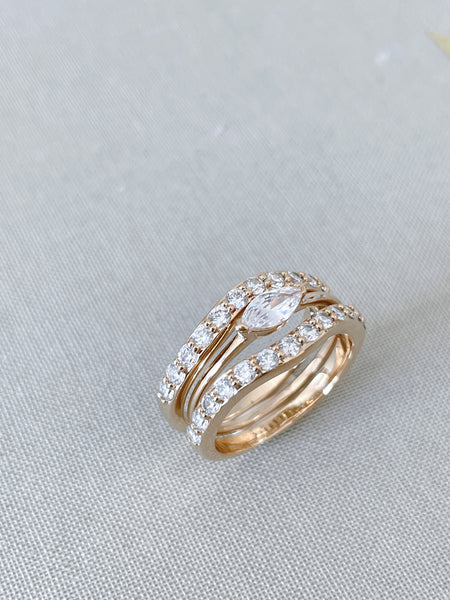 Bague Féminine - GRACE et ROSE x CLAUDIA.DFCE taille 50