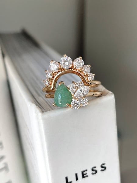 Set bagues Impériale et Pétale