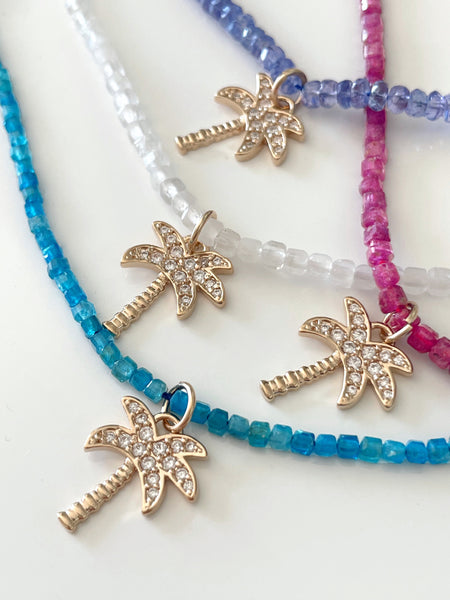 Collier Oasis pierres fines