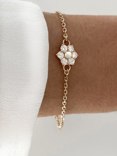 Bracelet ou jonc Camélia