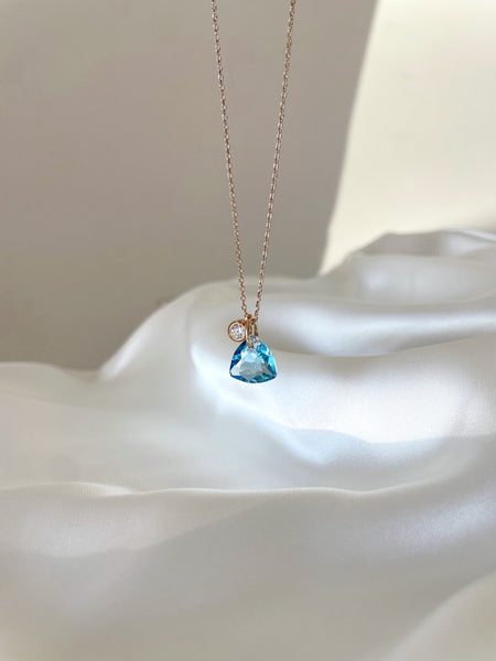 Collier Evasion bleu