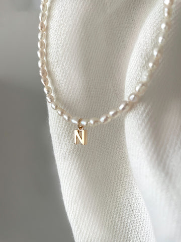 Necklace / double bracelet Mystique freshwater pearls