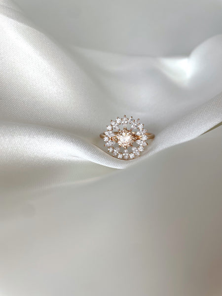 Bague féerie champagne