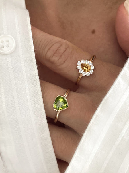 Bague Merveille citrine