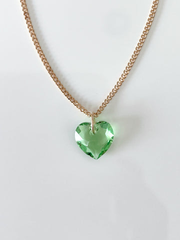 Collier Mia vert