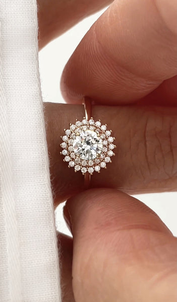 Bague La Sublime blanche