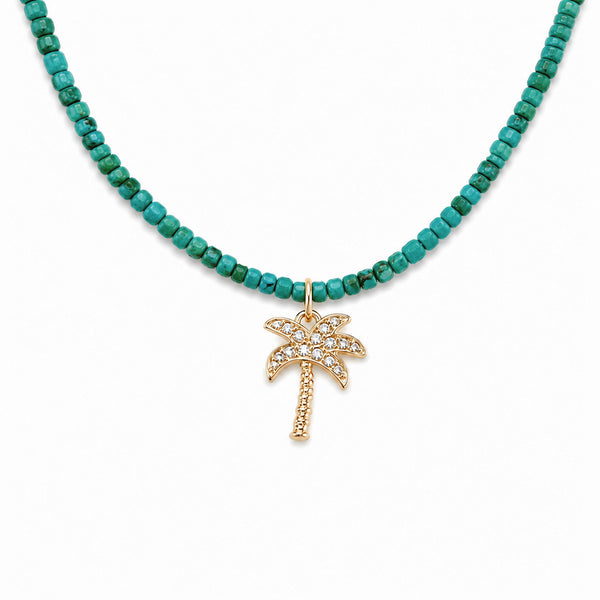 Collier Oasis turquoises