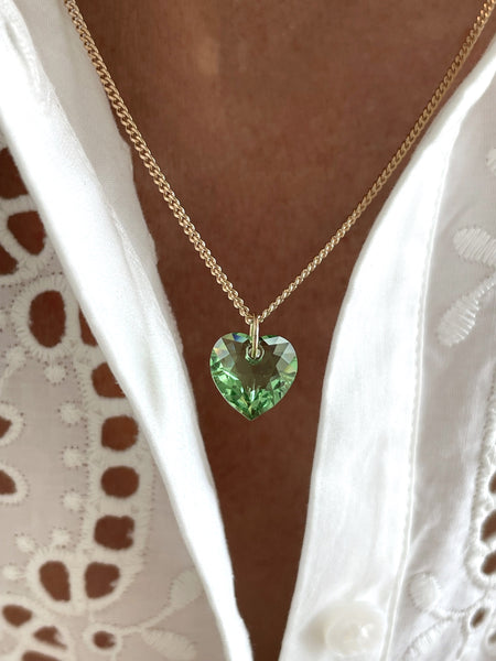 Collier Mia vert