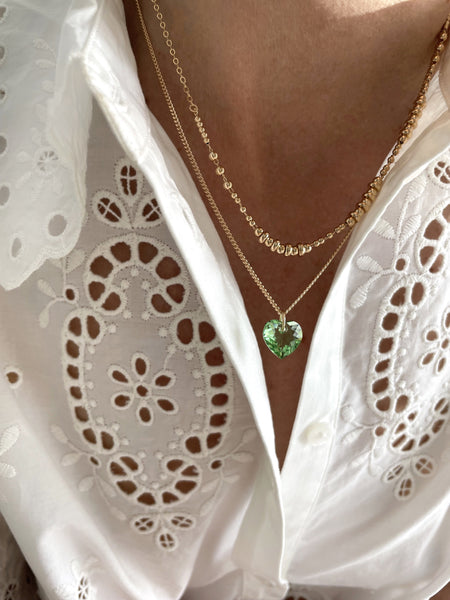 Collier Mia vert