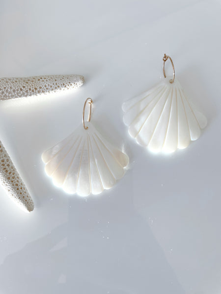 Boucles d'oreilles Shell