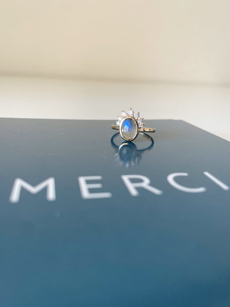 Bague Ubud labradorite