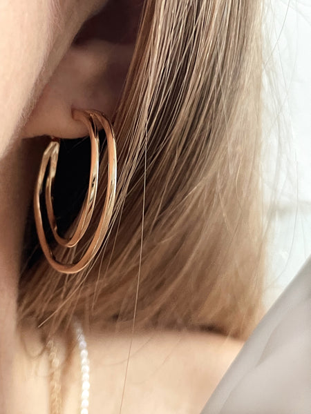 Boucles d'oreilles Linea