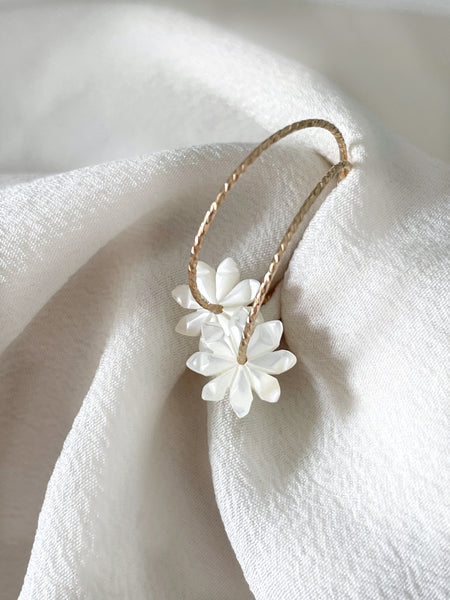 Boucles d'oreilles Flocon