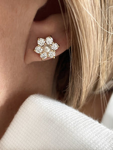 Boucles d’oreilles Camélia