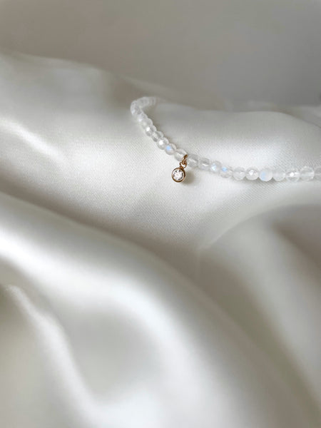 Collier Songe pierre de lune