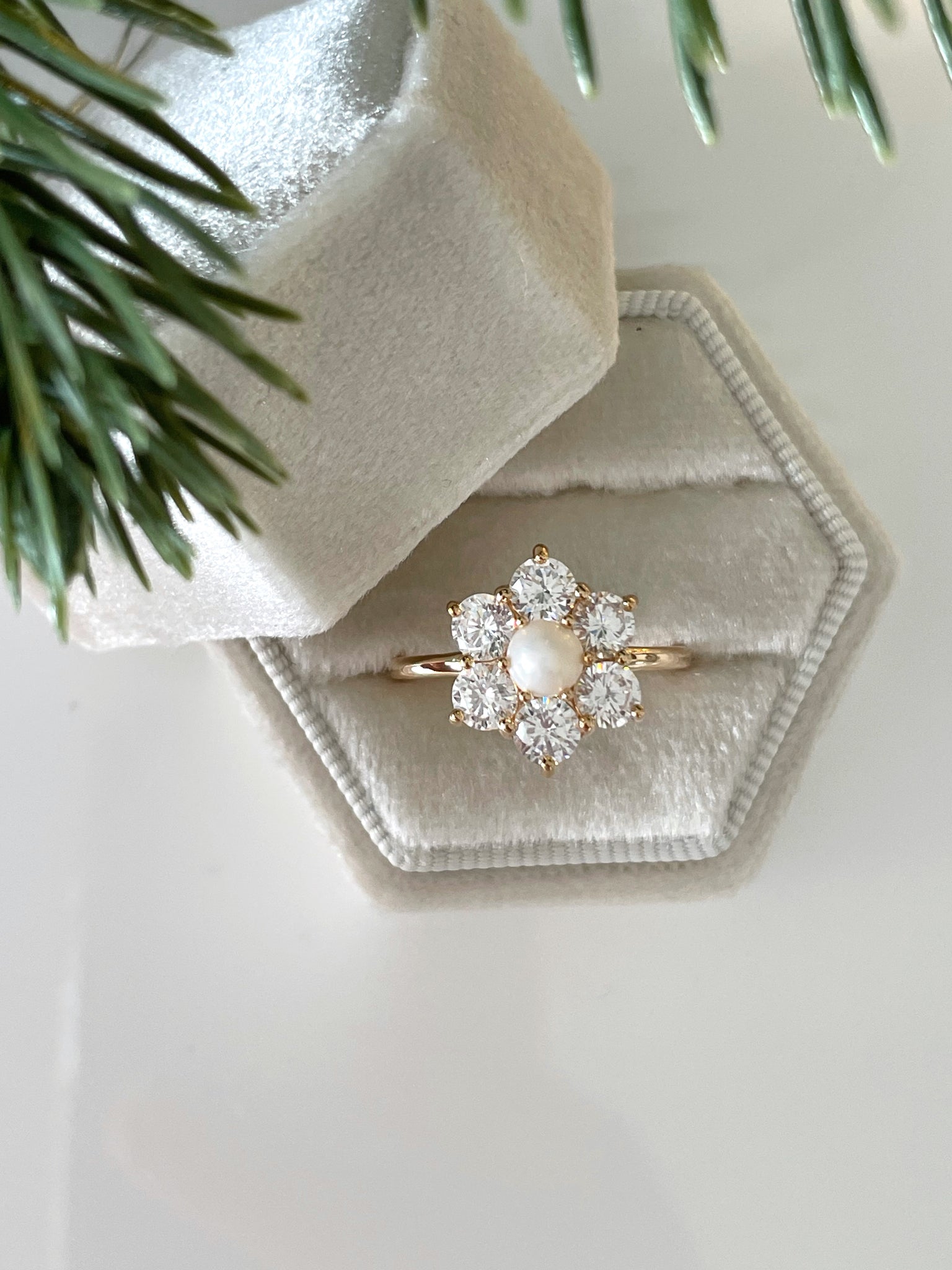 Bague Camélia
