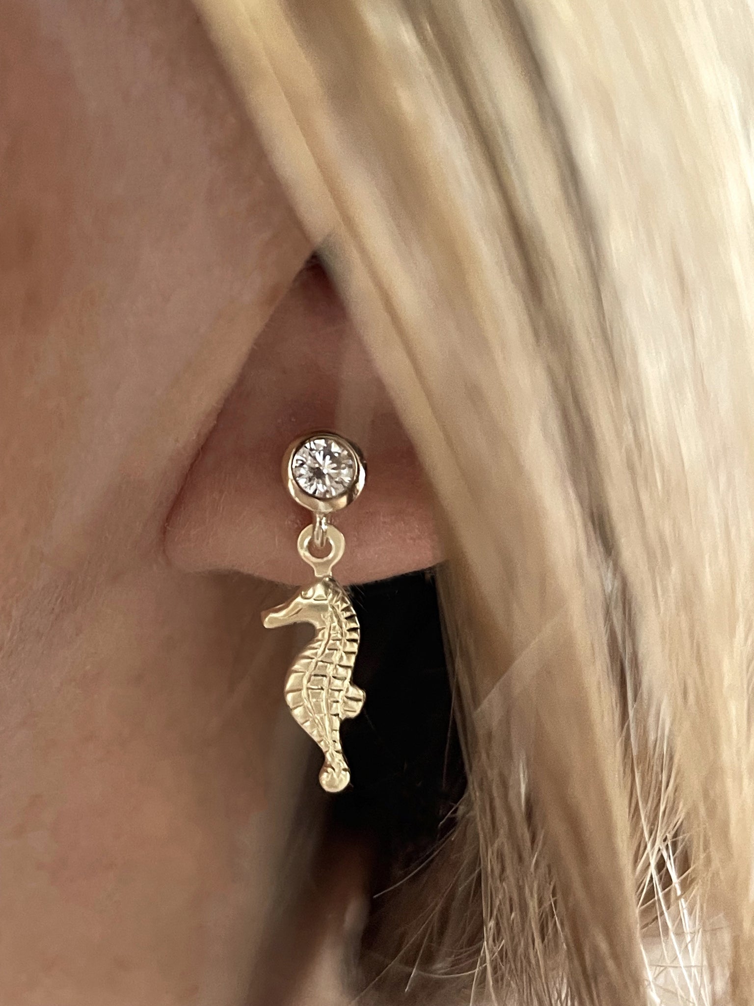 Boucles d'oreilles Ondine