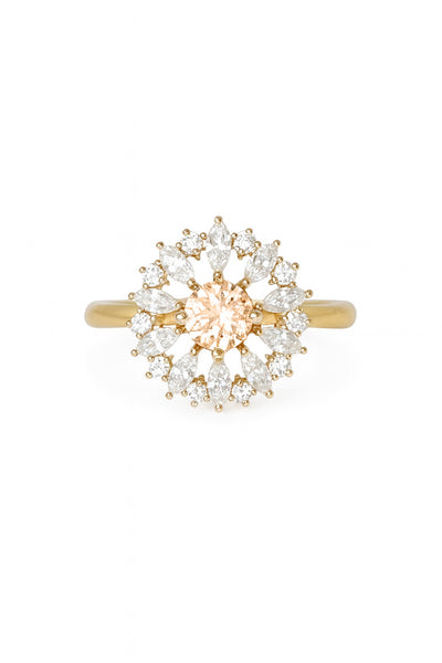 Bague féerie champagne