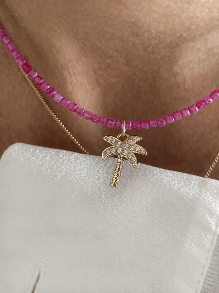 Collier Oasis pierres fines