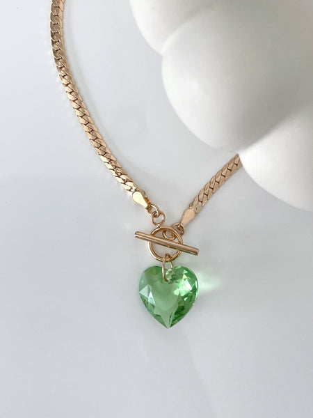 Collier Mona vert