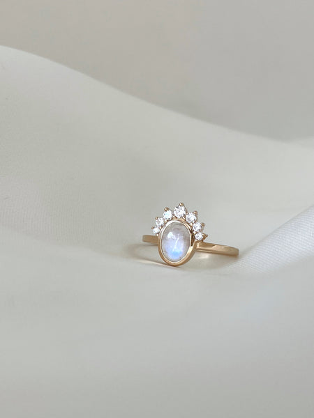 Bague Ubud pierre de lune