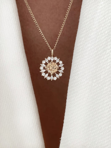 Collier Féerie champagne