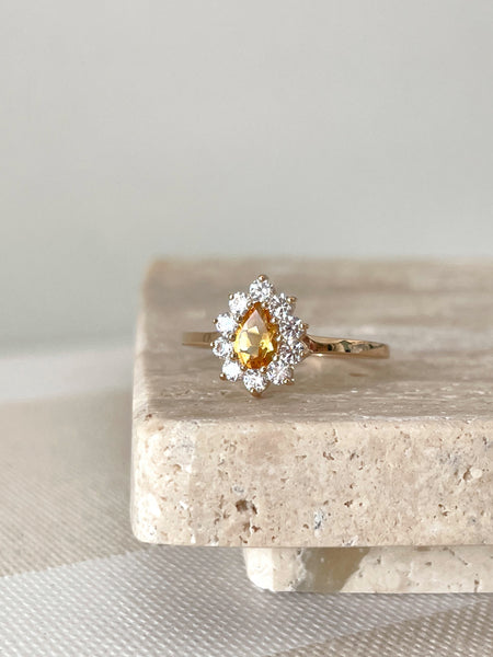 Bague Merveille citrine