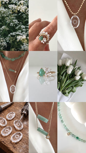 Set bagues Impériale et Pétale