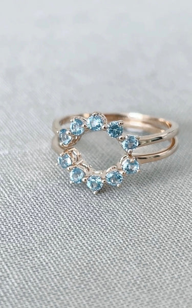 Blue Mirage ring (individually)