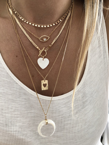 Ace of Hearts Necklace